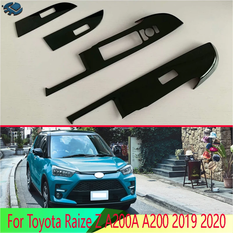 

Для Toyota Raize Z A200A A200 2019 2020 крышка подлокотника правой руль двери окна переключателя панели отделки молдинги украшения