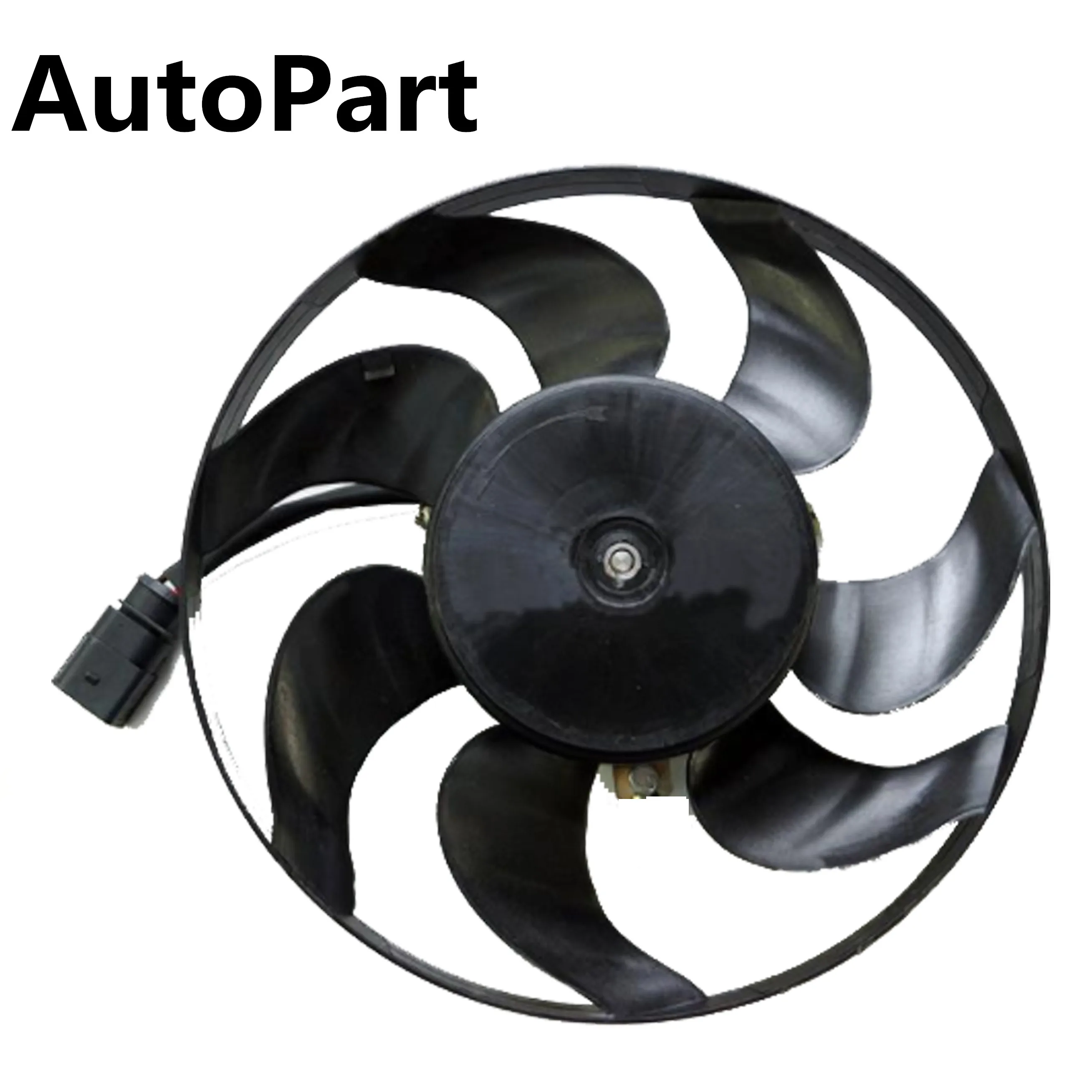 3C0 959 455 G  1K0959455DH 100 236 0050 Radiator Cooling Fan Assembly For VW Rabbit Jetta Golf GTI Passat B6 Rated Power 200W