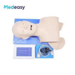 Mannequin électrique pour adulte et enfant, entraînement à l'intubation des voies respiratoires, modèle