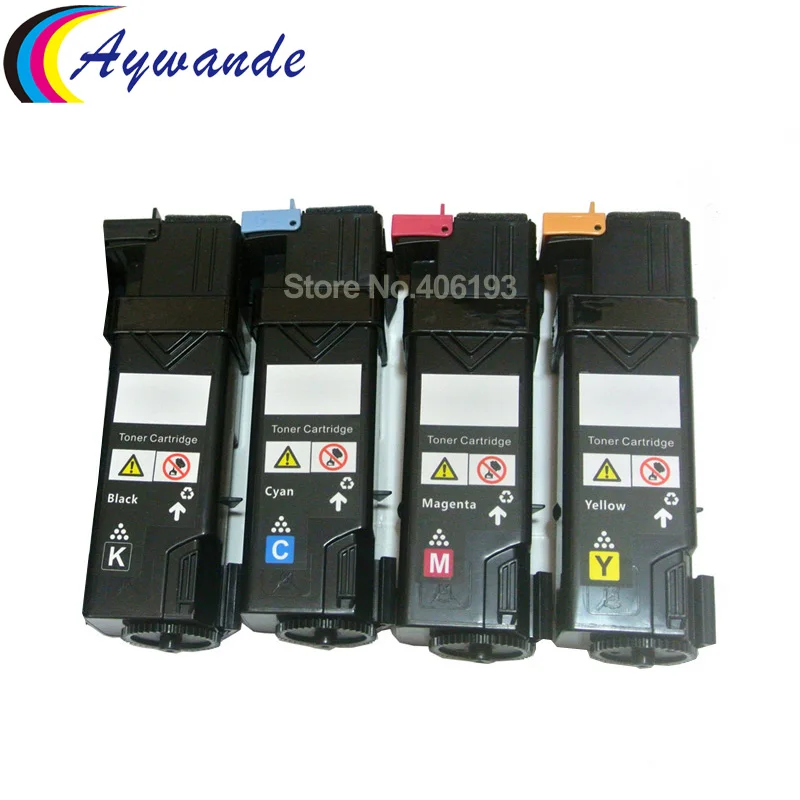 4 x Compatible for Xerox Phaser 6128 6128MFP 6128MFP/N color toner cartridge 106R01455 106R01452 106R01453 106R01454