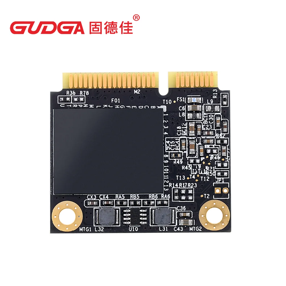 GUDGA SSD mSATA Half Size SSD 1tb128GB 256GB 512GB HDD SATAIII For Desktop Laptop Computer hard drive disk mSATA ssd half size