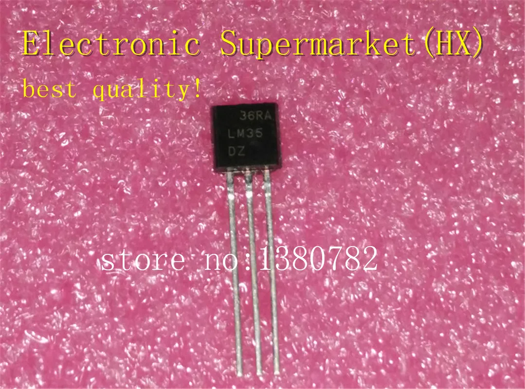 Free Shipping 10pcs-100pcs LM35DZ LM35 TO-92 New original IC In stock!