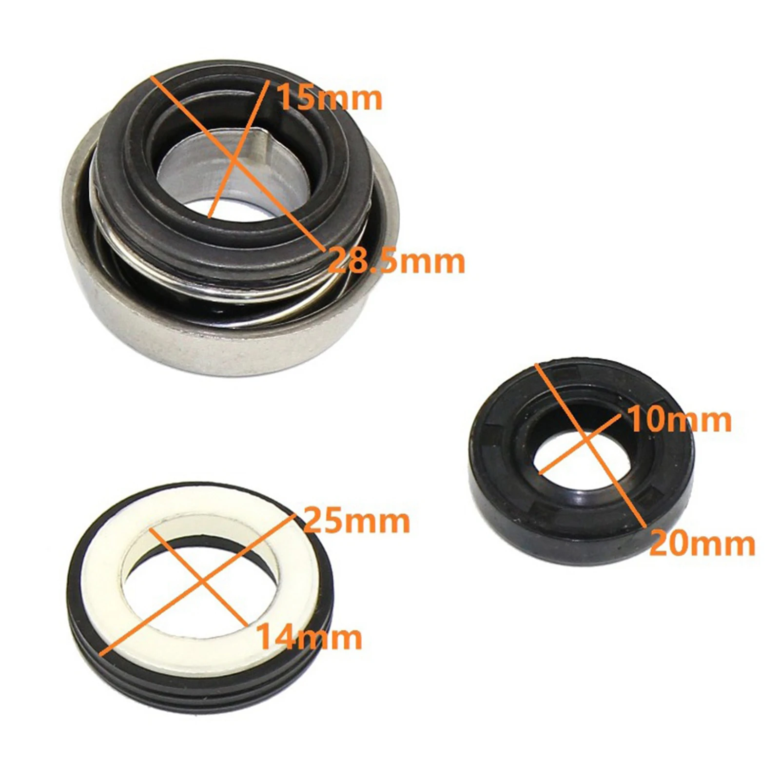 Rubber Water Pump Oil Seal Repair for CF Moto CF188 CF500 Engine Parts 0010-081000 0010-081000 0110-08000