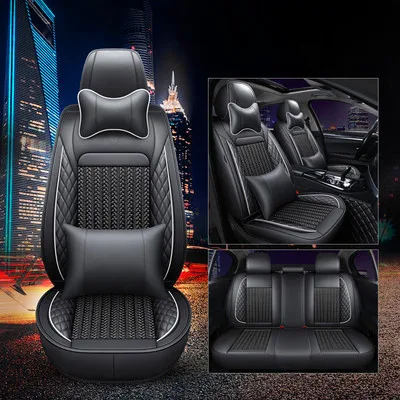 

Full set car seat covers for Mercedes Benz GLE 250d 300 350 450 20019-2015 breathable eco seat cover Good quality seat case