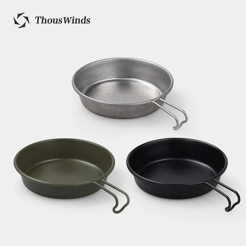 Thous Winds Outdoor Camping Pinic Sierra Cup With Folding Handle Tableware 40ml 280ml 450ml Can Be Carried Out And Storage Easil