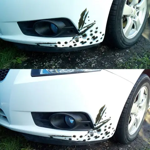 8 best sales car stickers to cover scratches - №8