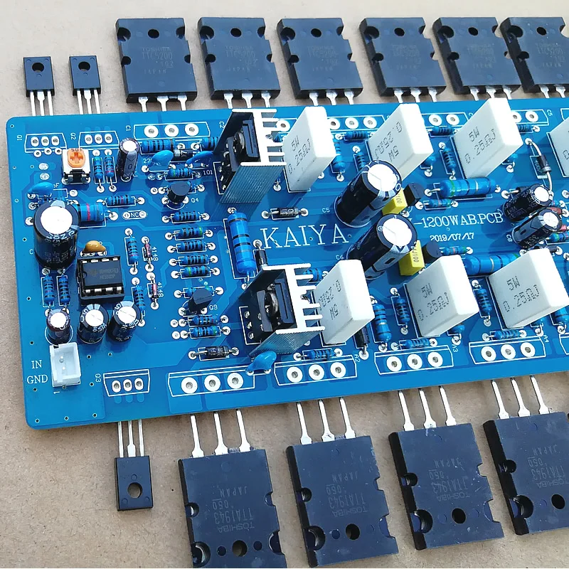 Nowy 22 sztuk C5200 A1943 moc rury JRC5532D Op Amp montowane 1500W potężny płyta wzmacniacza/Mono tablica wzmacniacza etap wzmacniacz pokładzie