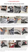 Indoor 2M Golf Practice Net Tent #6