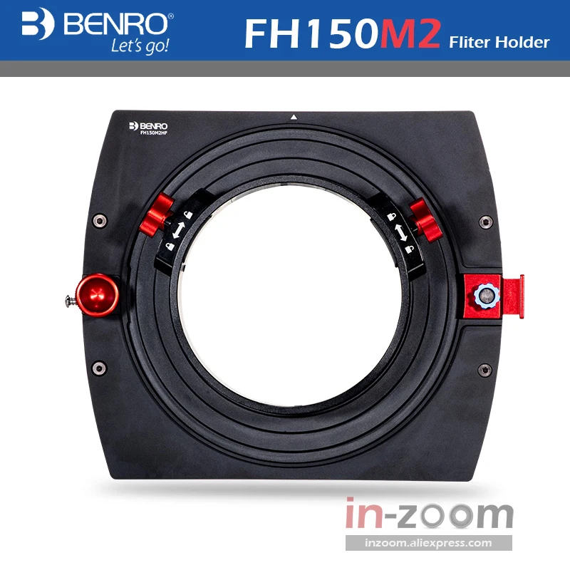 Benro FH150M2 Filter Holder 150*150mm ND 150*170mm GND CPL Square Filters System For Above 14mm Ultra-Wide Lens