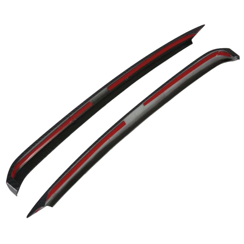 Car Front Fog light Eyebrow Trim Sticker Garnish Decoration Strips Car Styling For Mazda 6 Atenza 6 2019 2020 2021 Accessories