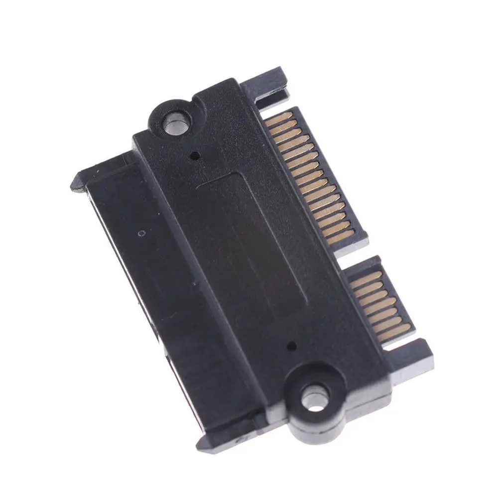 22Pin 7+15 Pin Male Plug to SATA 22Pin Female Jack Convertor M/F Adapter SAS SN