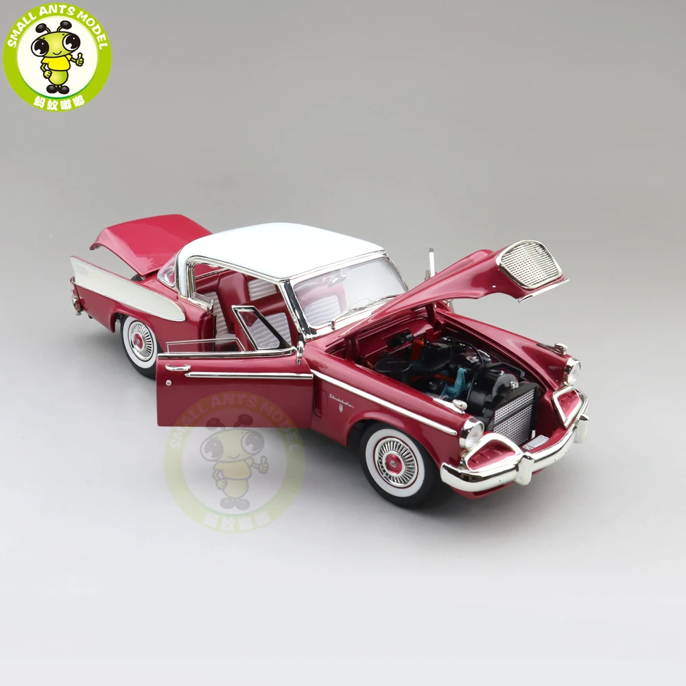 1/18 1958 STUDEBAKER GOLDEN HAWK Road Signature Diecast Model Toys Car Boys Girls Gifts