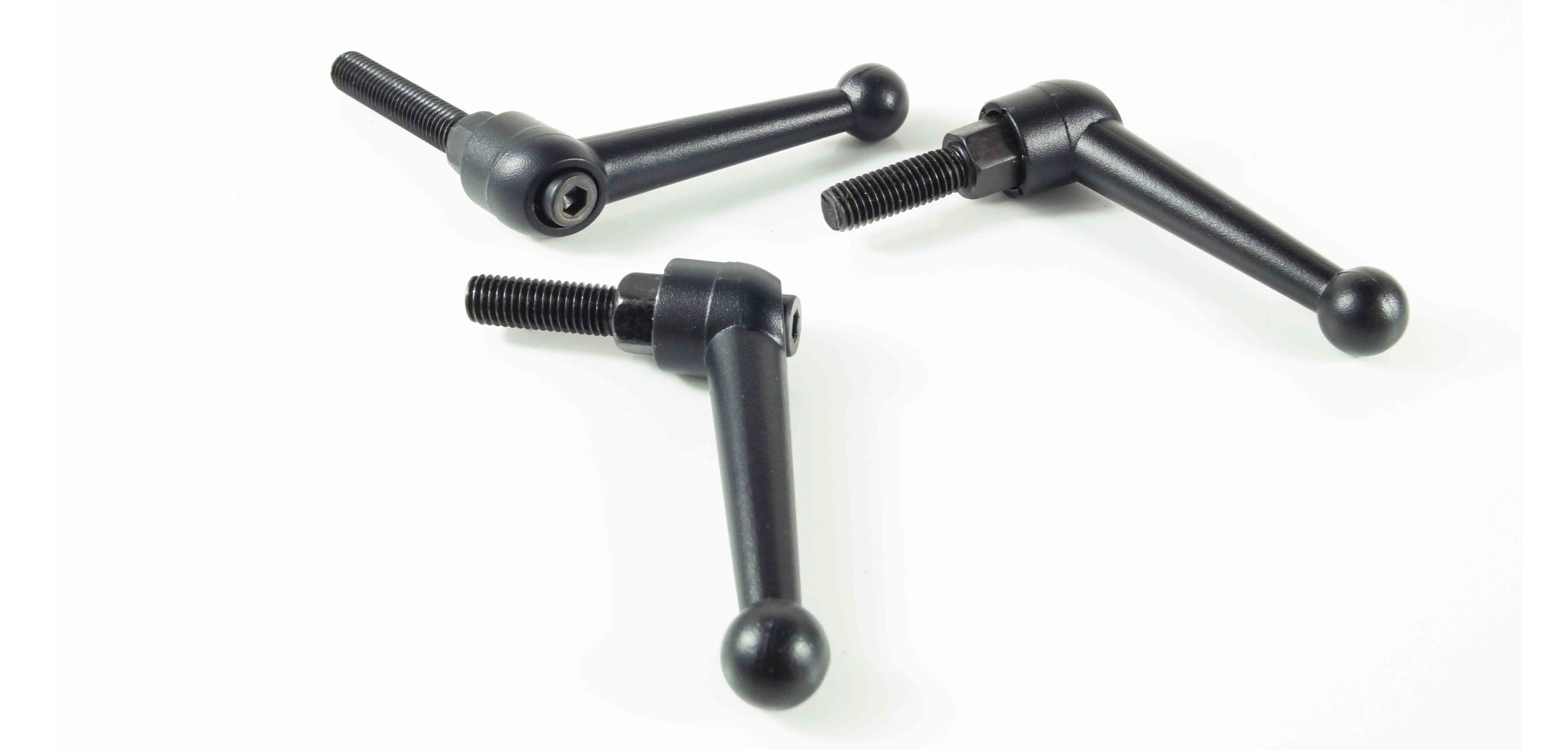 M10 Black Orange Solid Adjustable Handle Clamping Tension Lever Arm