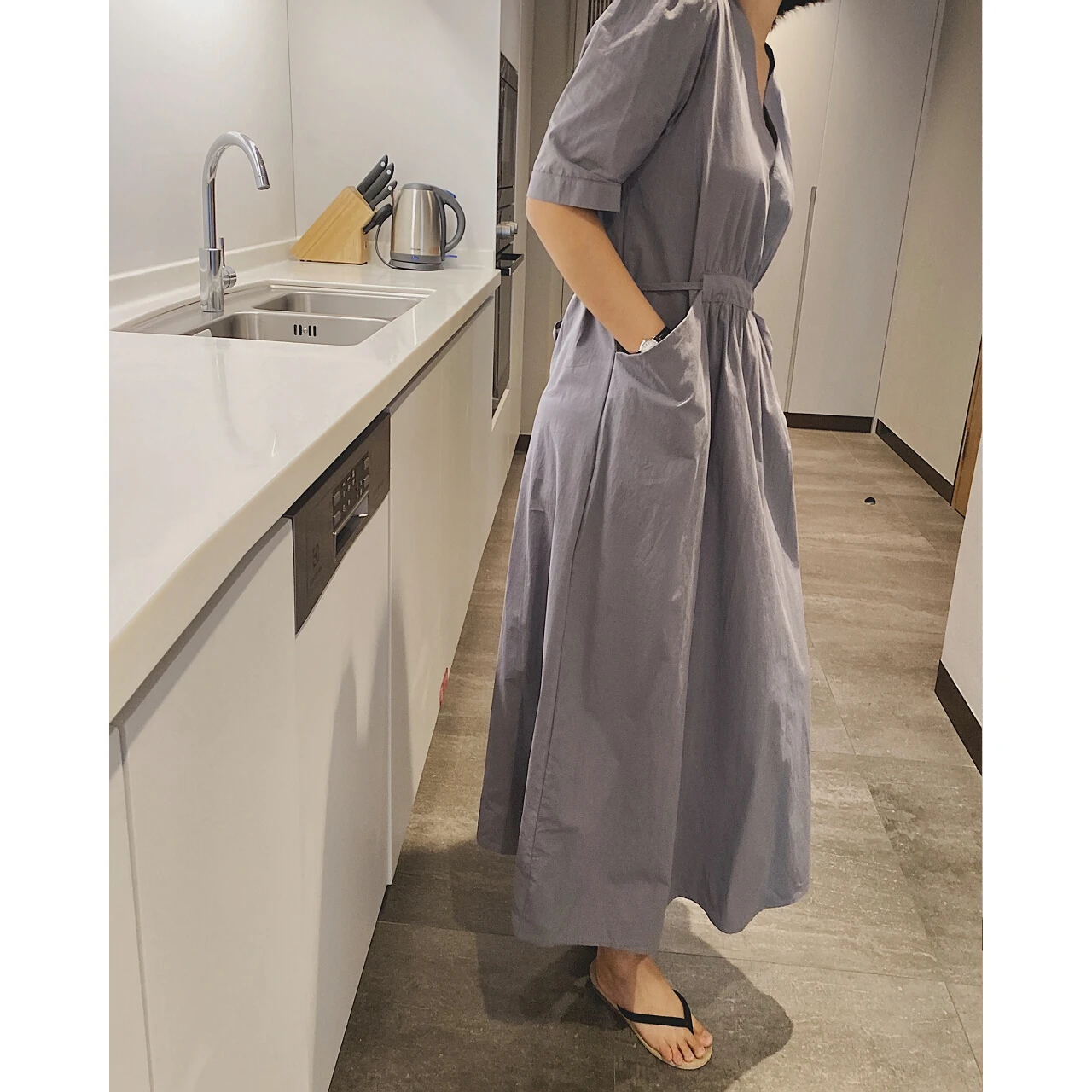 2023 Women\'s Pink Midi Long Maxi Summer Dress Robe Woman Casual Party Sundresses Y2k Light Clothing Evening Urban Gothic Boho