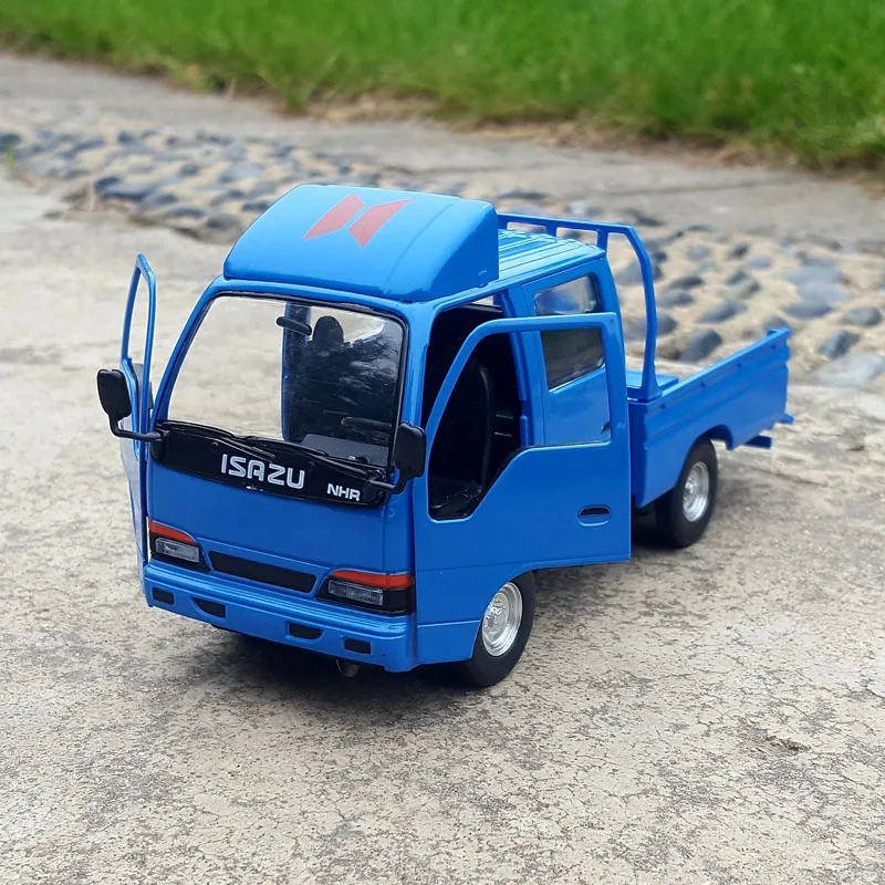 1:32 ISUZU NHR Pickup Lkw Legierung Auto Modell Diecast Spielzeug Fahrzeug sound und licht Pull Zurück Simitation Autos Modell Spielzeug geschenk