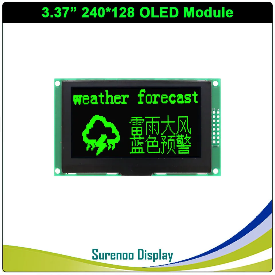 Real OLED Display, 3.37