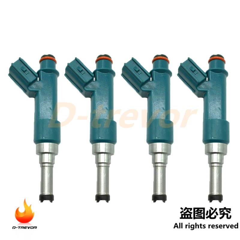 

4Pcs Fuel Injectors 23250-37021 For 2011-2015 Toyota Prius Lexus CT200h 1.8L