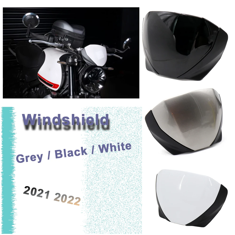 

2021 2022 For Trident 660 NEW Front Screen Lens Windshield Fairing Windscreen Deflector Accessorie Flyscreen Kit