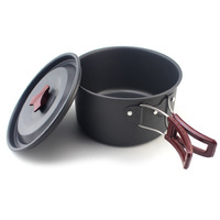 Outdoor Portable Pan Small Frying Pan Camping Picnic Cookware Non-stick Pan Cooking Tableware Camping Utensils