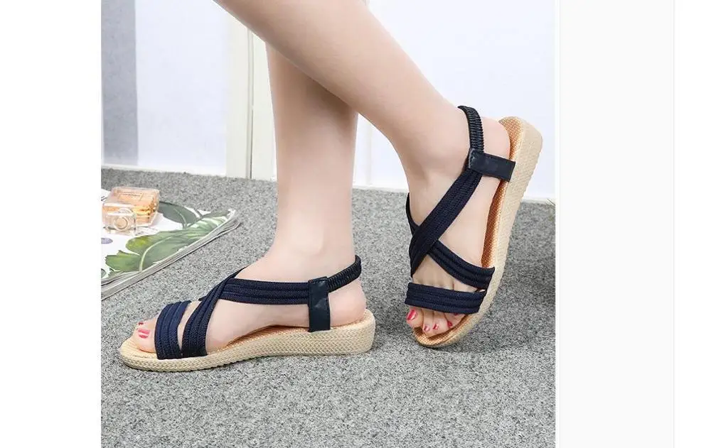 2020 summer fashion New flats Women sandals Shoes woman footwear sandals Women's summer shoes Gladiator Casual Ladies Shoes