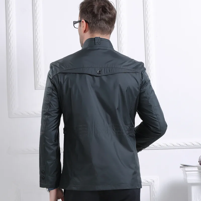 

Jacket Green Men Casual Business Male Coat Men's Spring Autumn Jackets Chaquetas Hombre Mens Jackets And Coats FYY559 's s s s s