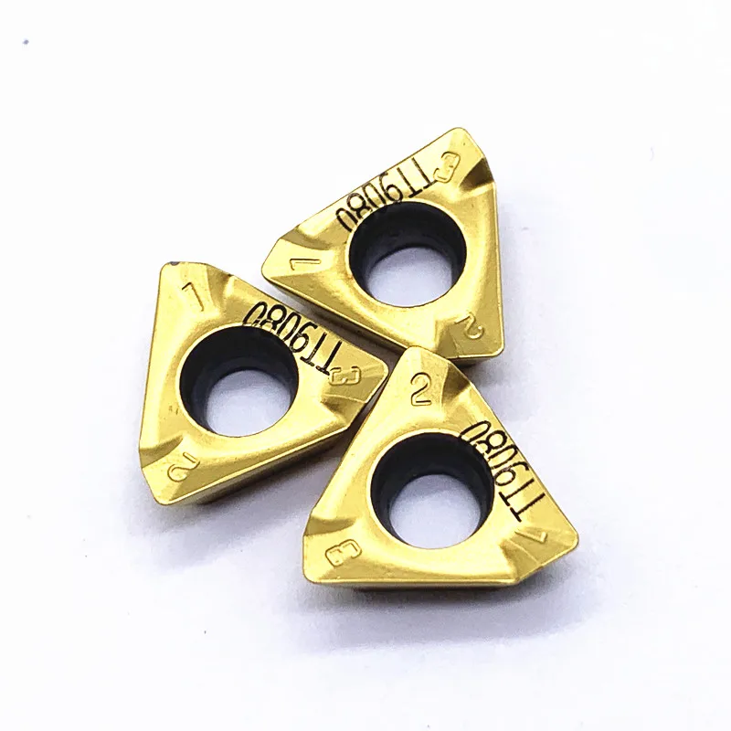 Imagem -05 - Ferramenta de Corte de Torno de Metal Indexável Inserções de Carboneto Torneamento de Fresagem Inserção 3pkt 3pkt100408 3pkt150508r-m Tt9080