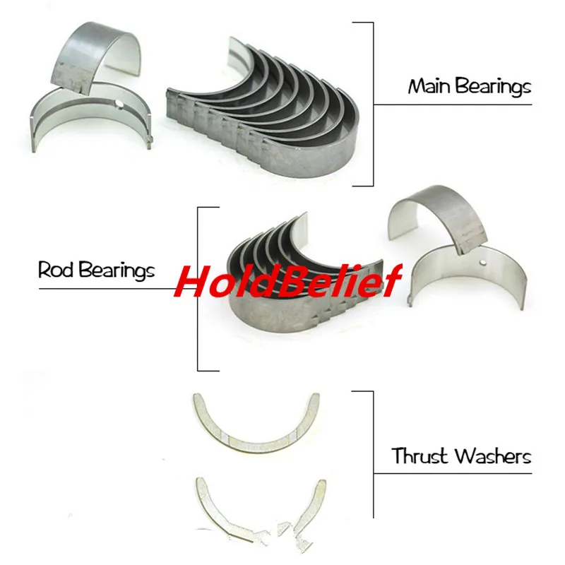 

Main Bearing Rod Bearing Washer Set For Toyota 2Z Engine Forklift 6FD20-30