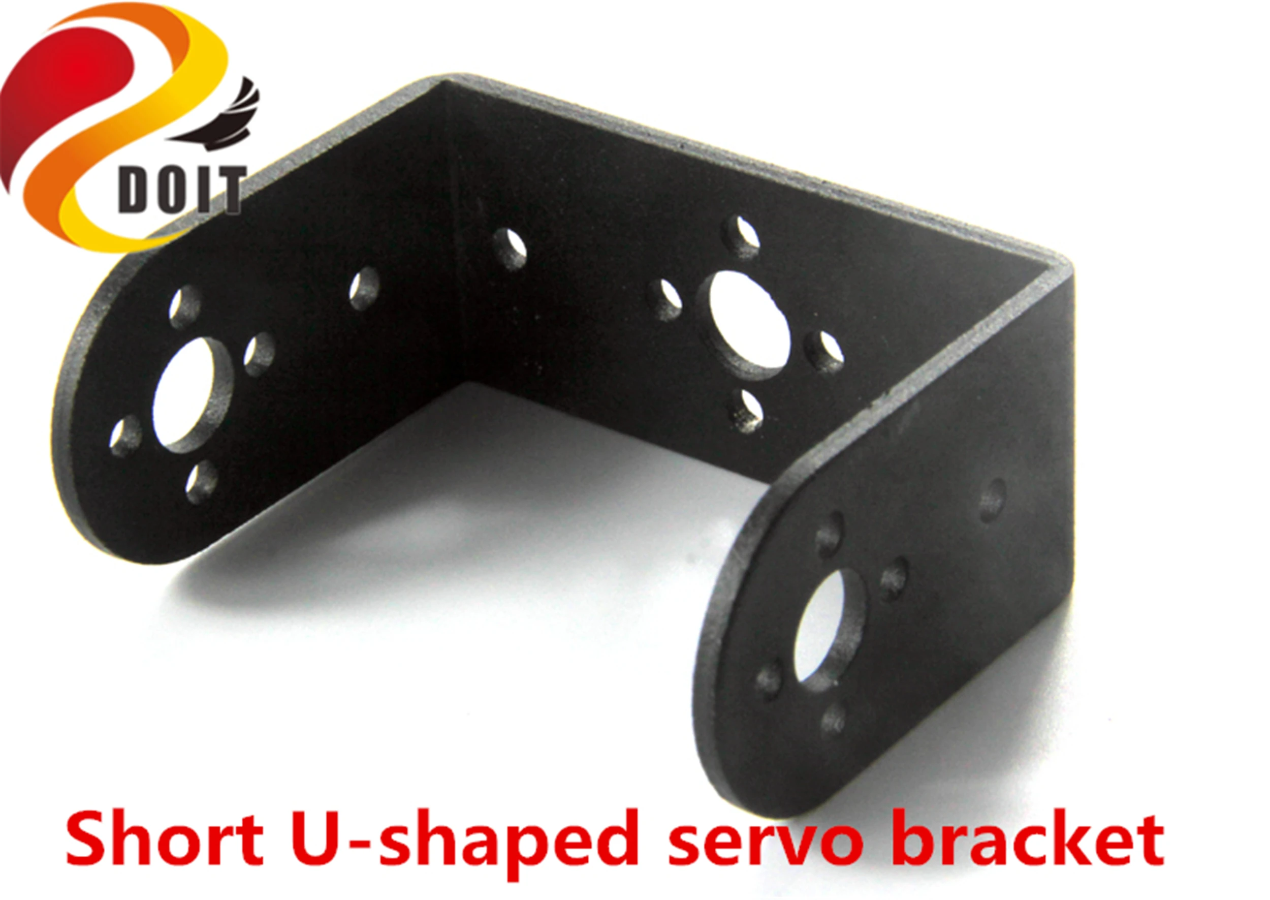 10pcs Short U-shaped Servo Bracket Aluminum Alloy Robot Servo Bracket for Arduino