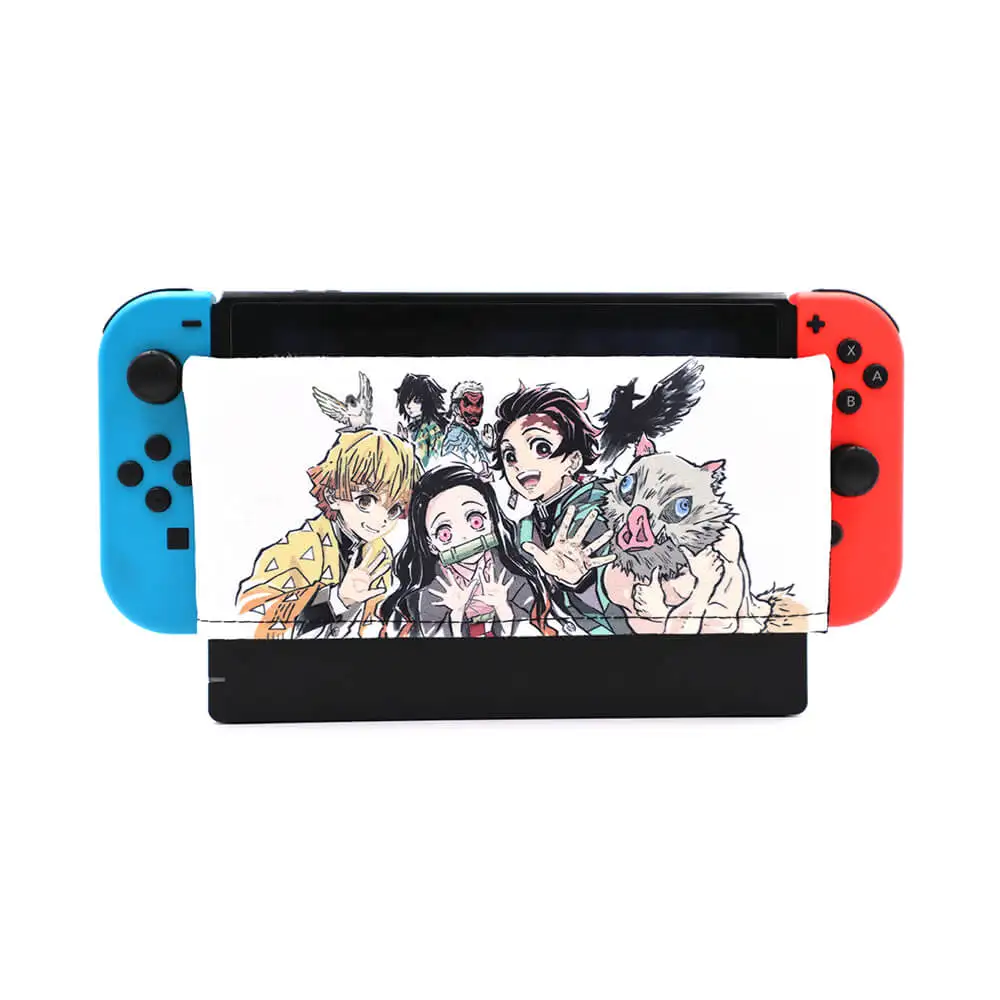 Dock Cover for Nintendo Switch, Switch OLED Protective Anti-scratch Case Microfiber Cloth Sleeve Decorative Dock Sock