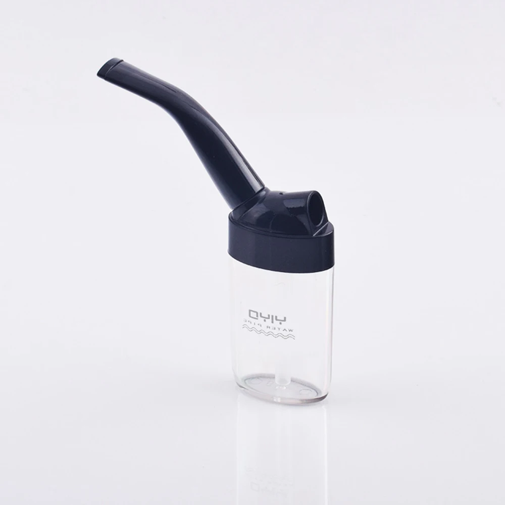 Creative Hookah Shisha Smoking Pipe Water Bottle Circular Mini Pipe Bend Portable Cigarette Water Filter Hookah Tips