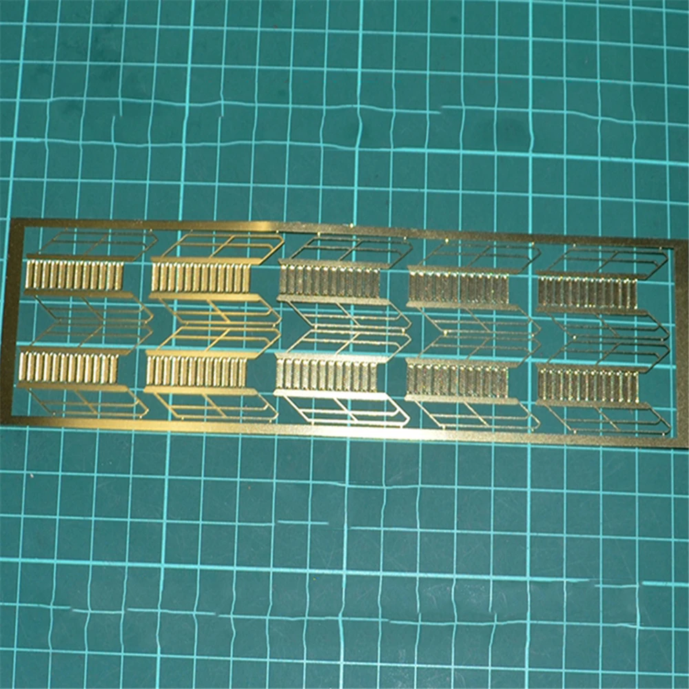 DIY Brass Etching 1:100 Inclined Ladders for RC Simulation Boat Ship Model Making Accessories Parts