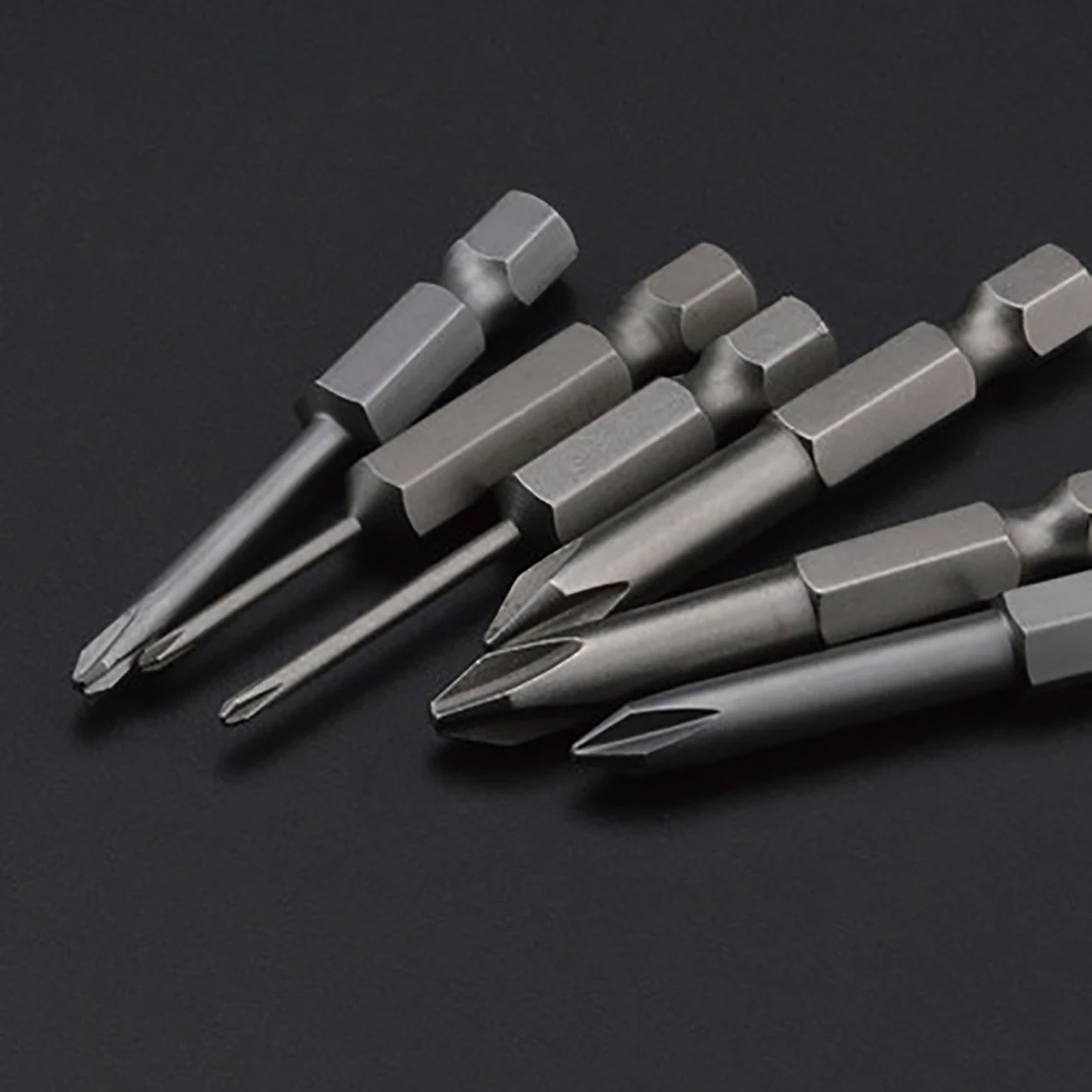 Phillips Screwdriver Bits for Electric Drill 1/4\