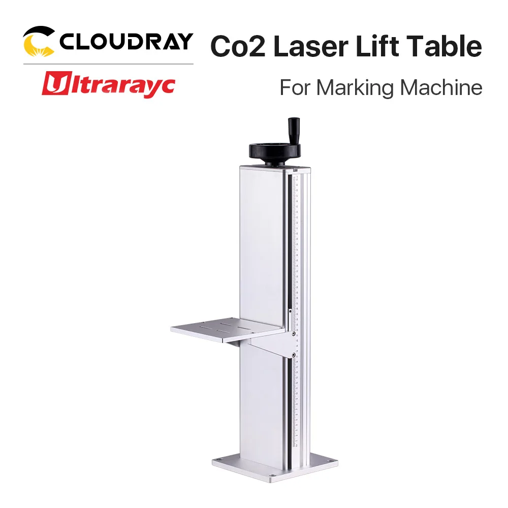 Ultrarayc Co2 Laser Marking Part Lift Table Z Axis Lifting Column Stand 500 & 800mm for Co2/Fiber Laser Engraving Maxchine