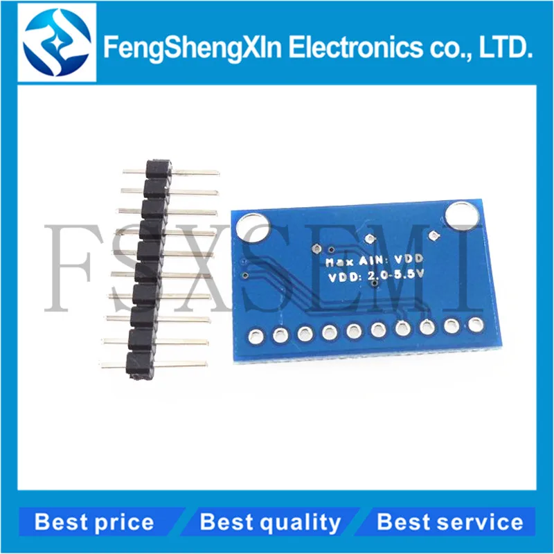1 Cái/lốc 16 Bit I2C ADS1115 Mô Đun 12 Bit ADS1015 ADC 4 Kênh Với Pro Khuếch Đại RPi