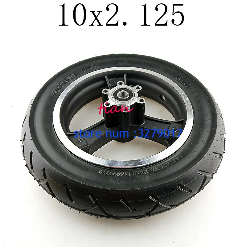 Hot Sale Good Quality 10x2.125 Wheel Rim 10 Inch Scooter Wheel Hub Alumnium Alloy Wheel Frame for 10x2.125 Tire Electric Scoote