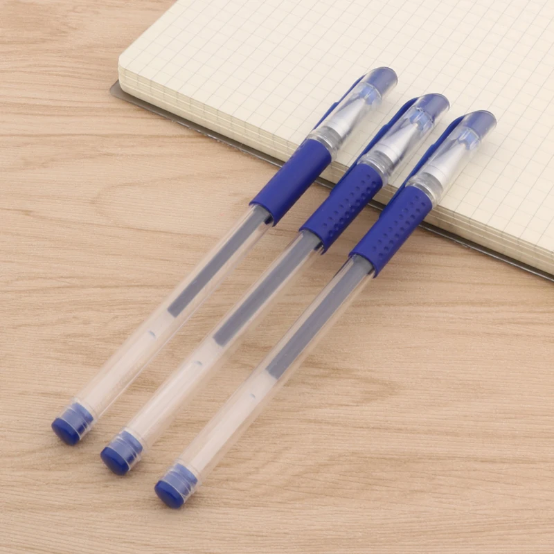 10pc Blue 0.5 Precision bullets don\'t fade for long European Standard Gel Pens