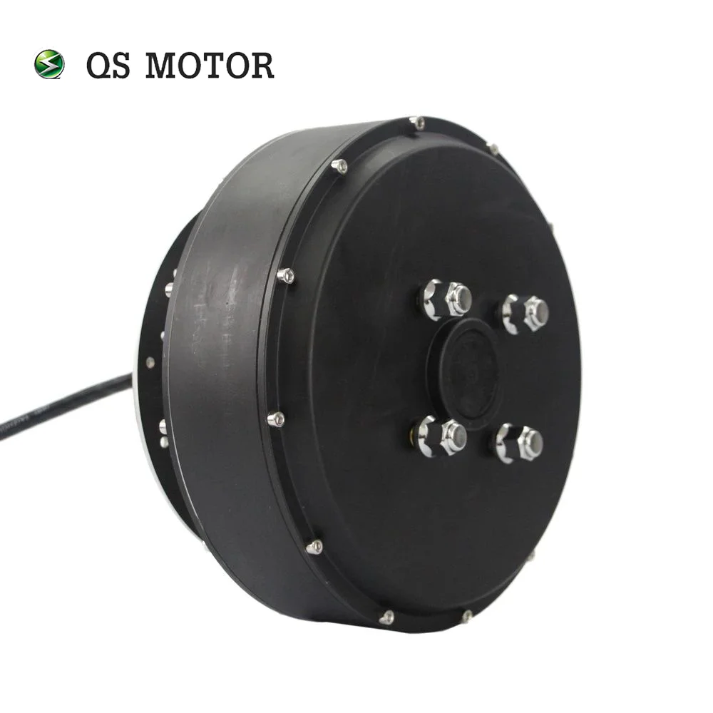 QS Motor Powerful QS Motor 5KW 260 V4 Brushless DC Single Shaft E-Car In-Wheel Hub Motor