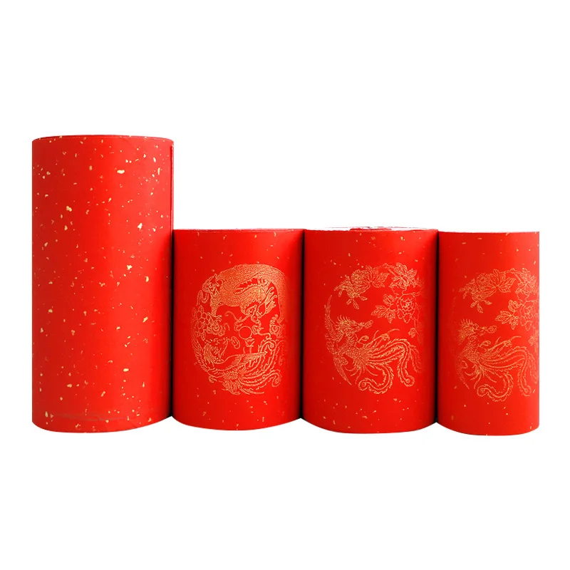 Chinese Spring Festival Couplets Rice Paper Writing Rolling Xuan Paper Wall Stickers Decoration Lucky Money Bags Paper Cutting