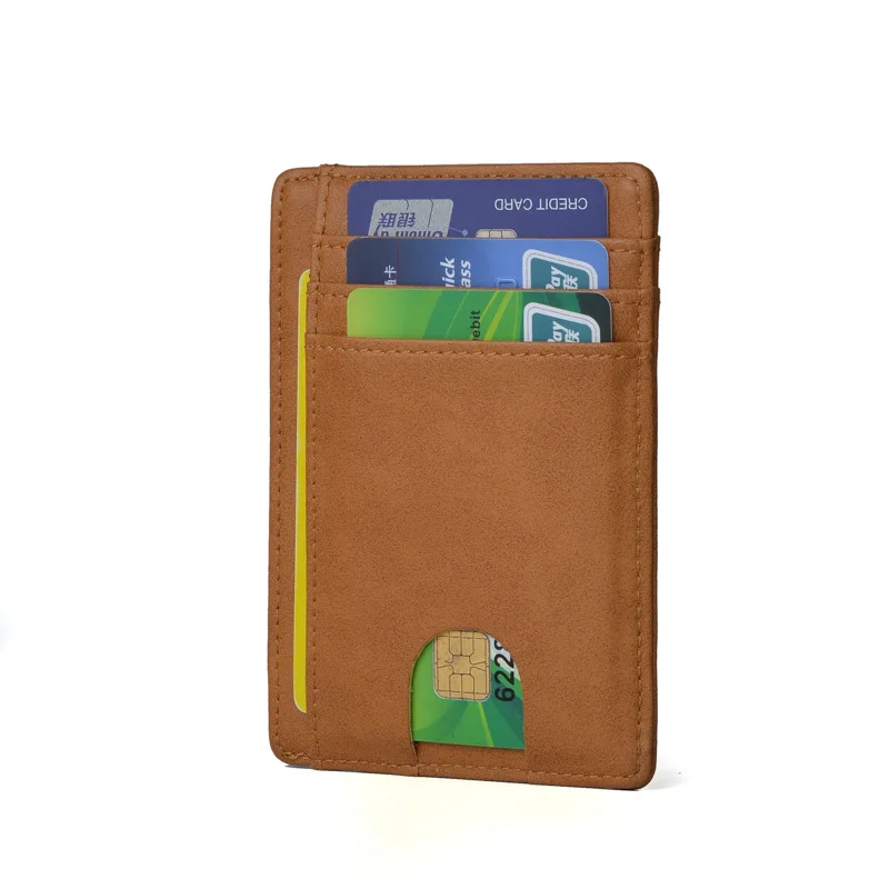 

Men's Retro Card Holder Business Card Holder Coin Purse RFID Card Holder