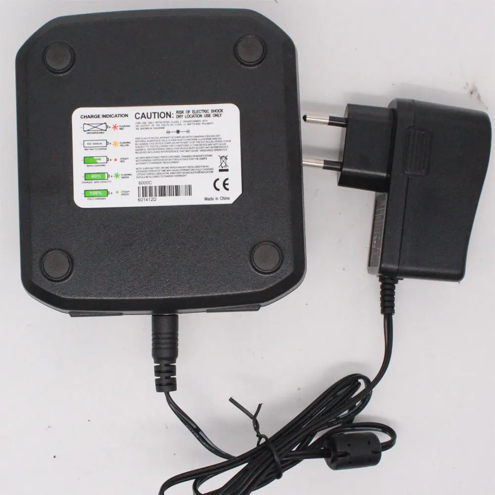 TP9100 Rapid Charger for Tait RadioTP9160 TP9155 TP9140 TP9135 TP9100 Compatible Batteries TPA-BA-206 TPA-BA-203 TPA-BA-201