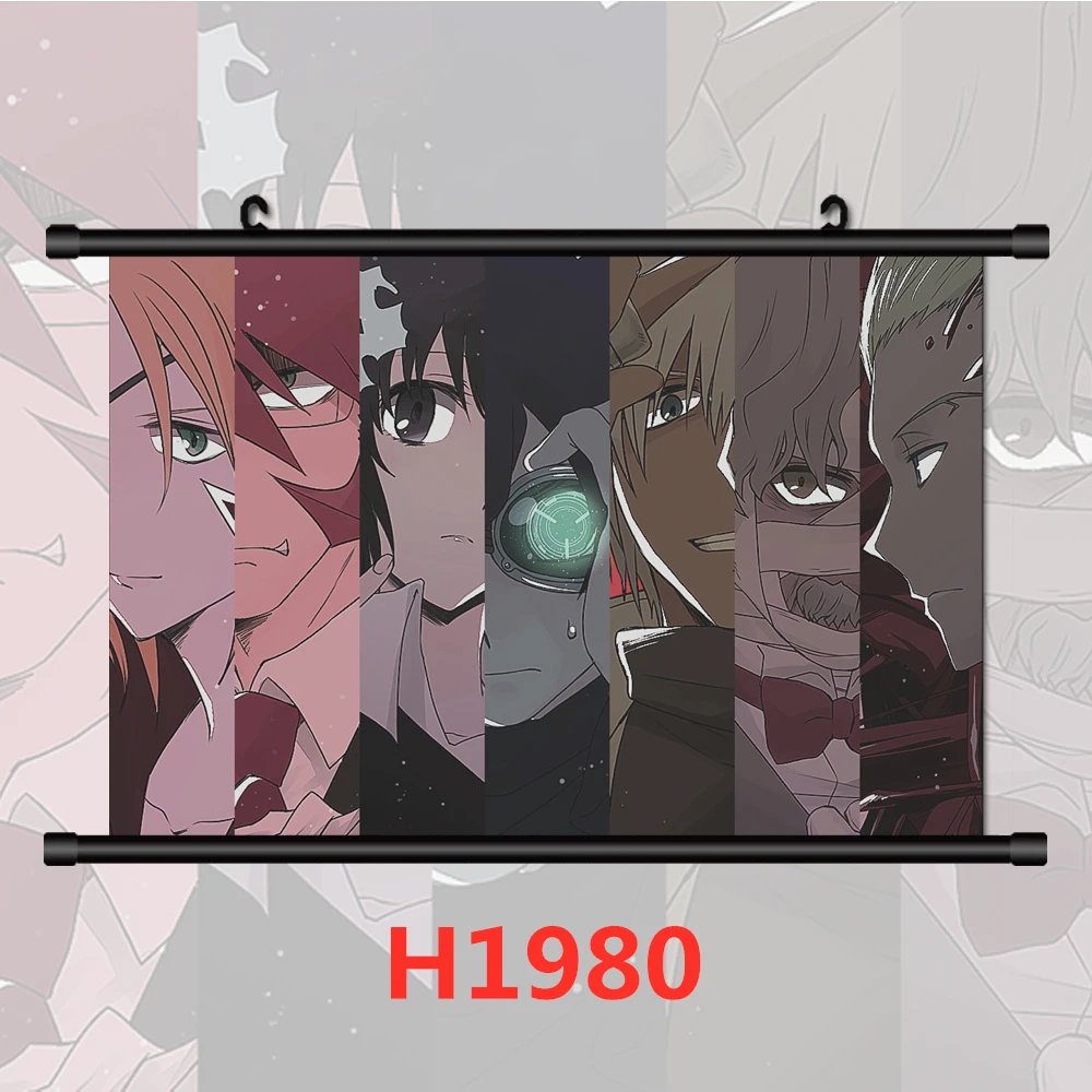 Canvas Painting Anime Posters Blood Blockade Battlefront Libra Leonardo Watch  Anime Manga HD Print Wall Art Picture Home Decor