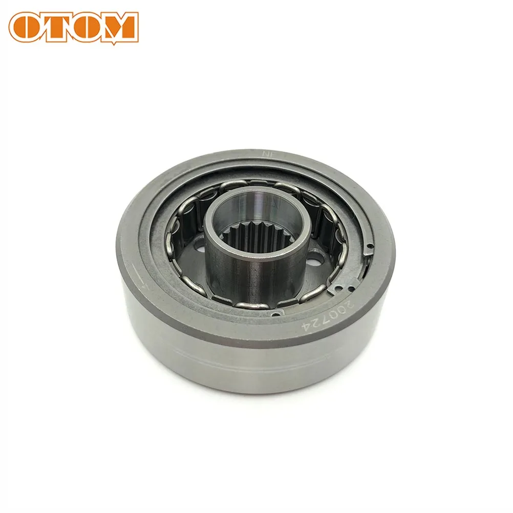 OTOM NC450 Parts Start Overrunning Clutch Kit Motorcycle Engine Electric Starter Plate Double Gear Needle Bearing For ZONGSHEN