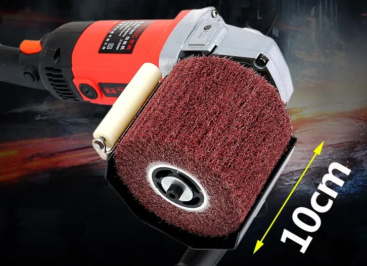 Lucidatrice portatile ad alta potenza con specchio metallico di grado industriale per trafilatura a filo in acciaio inossidabile