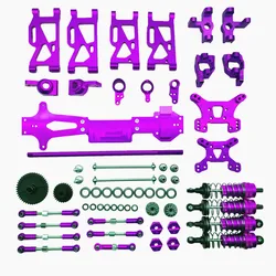 Suitable For WLtoys 1/14 144010 144002 144001 RC Car Accessory Metal Upgrade And Modification Kit