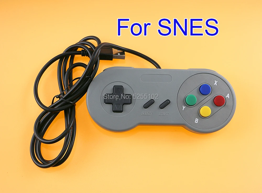 5 قطعة وحدة تحكم USB عصا التحكم في الألعاب وحدة تحكم غمبد لنينتندو SNES لوحة ألعاب لنظام التشغيل Windows PC عصا التحكم في الكمبيوتر