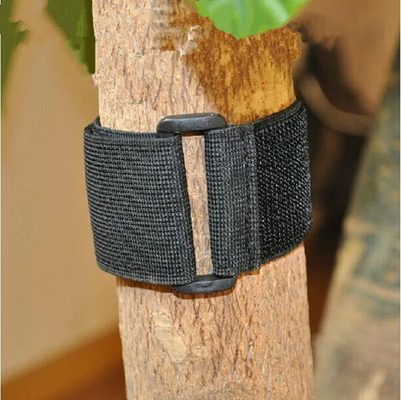 

1pcs 5cm x 80cm adjustable Elastic cable tie nylon strap with plastic buckle Hook and Loop magic Fastener Tape