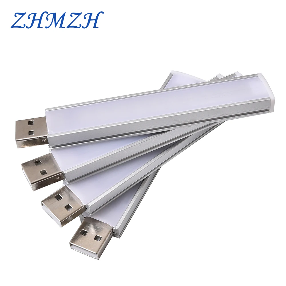 ZHMZH Mini USB LED Night Light 3LEDs 8LEDs 10LEDs 24LEDs Book Lamp Extension Pole Plug Adapter For Reading Notebook Power Bank