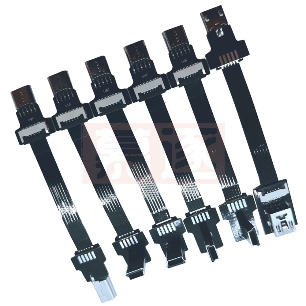 FPC 0,05 M-1M Micro USB Weiblichen zu Mini USB Stecker Adapter Adapter für Handys MP3