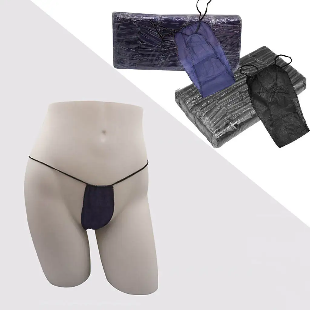 Culotte tanga en forme de poulet pour femme, sous-vêtement doux et ajustable, pour le bronzage, hygiénique, SPA, sauna, 100 pièces