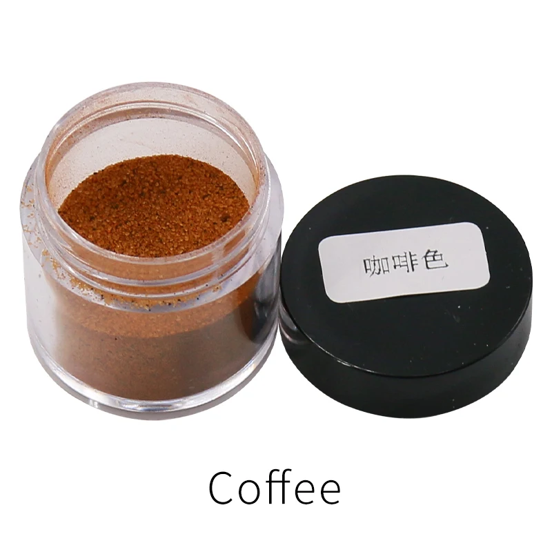 Coffee Color Fast-dying Acid Dye Powder Acrylic Fabric Paint Pigment for Crafts Dying Clothes Soft Feather Bamboo Paint Pictures